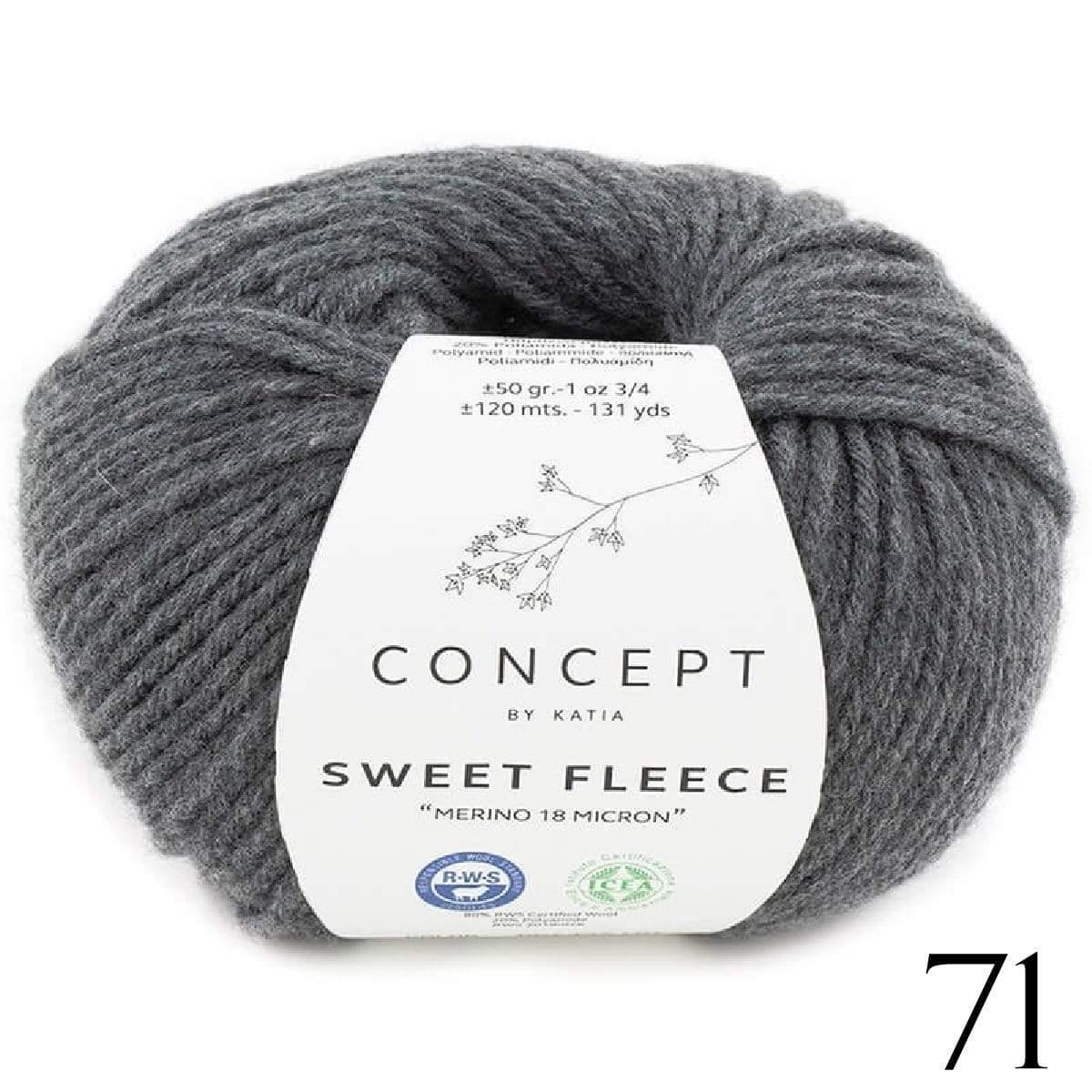 Katia Concept - Sweet Fleece 🐦 - Biscotte Yarns