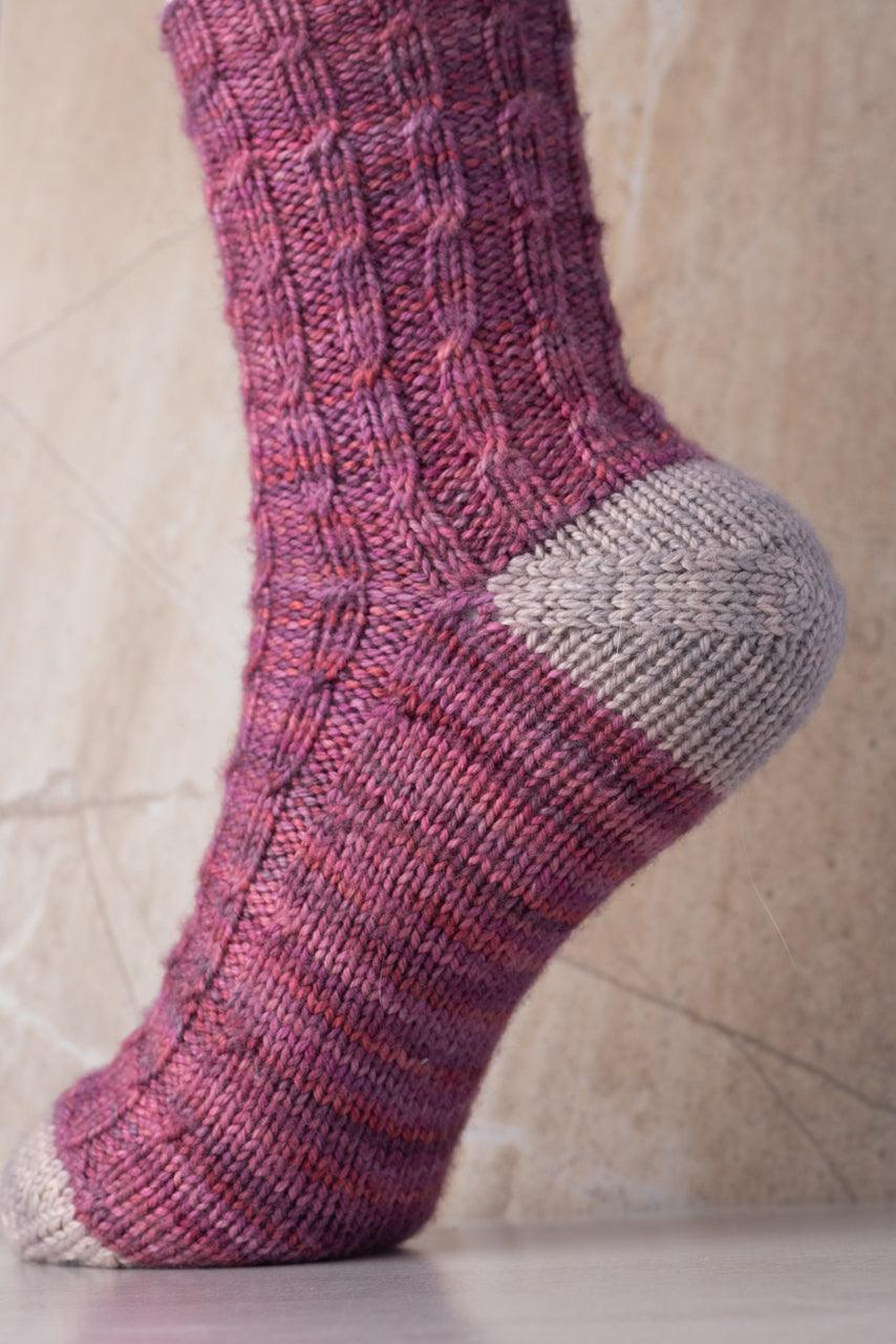 Twizzler | Sock Pattern - Biscotte Yarns