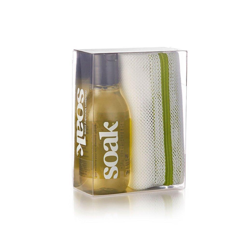 Soak - Eco wash bag gift set slim - Biscotte Yarns