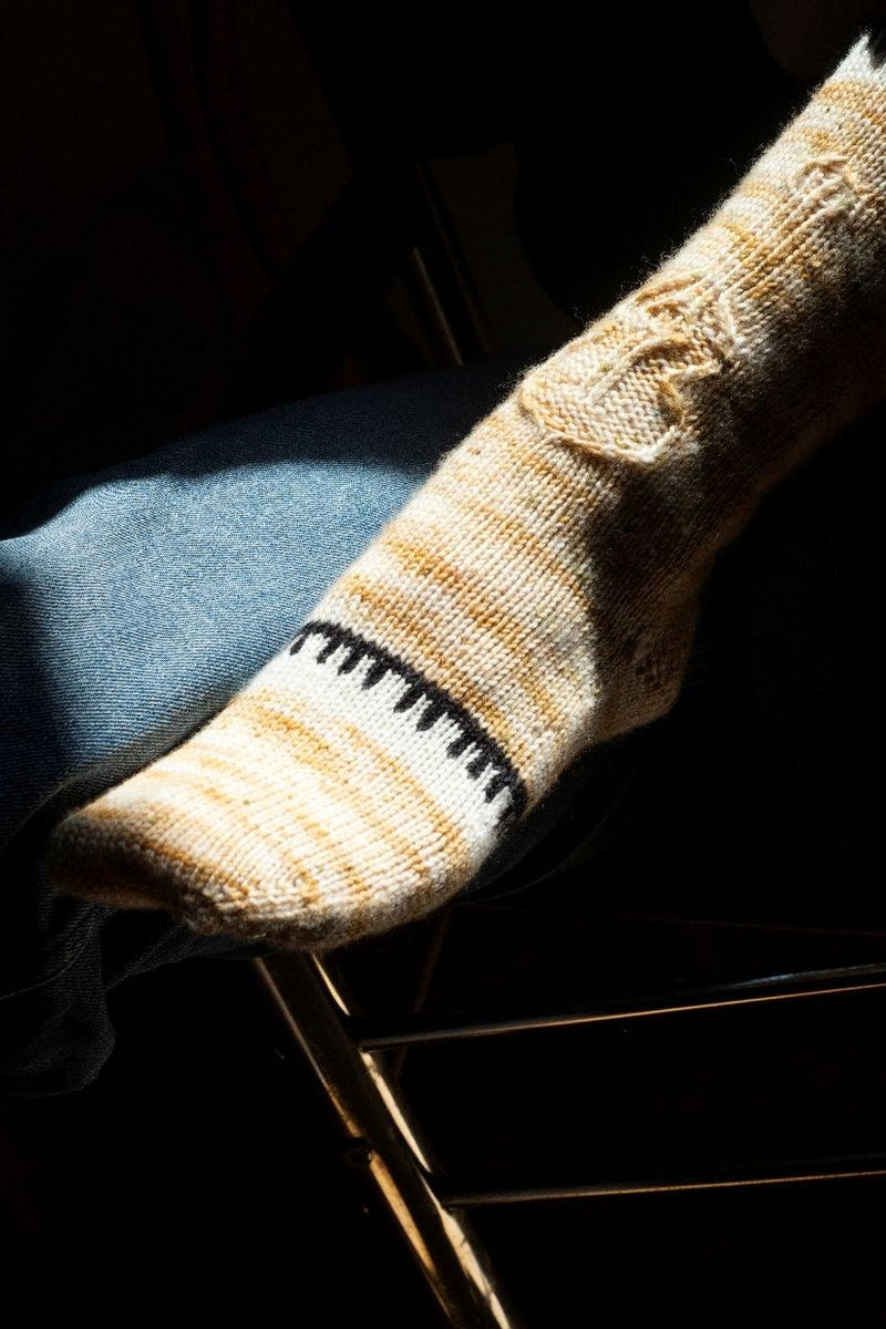 Étude 🎹🎻 | Sock pattern - Biscotte Yarns