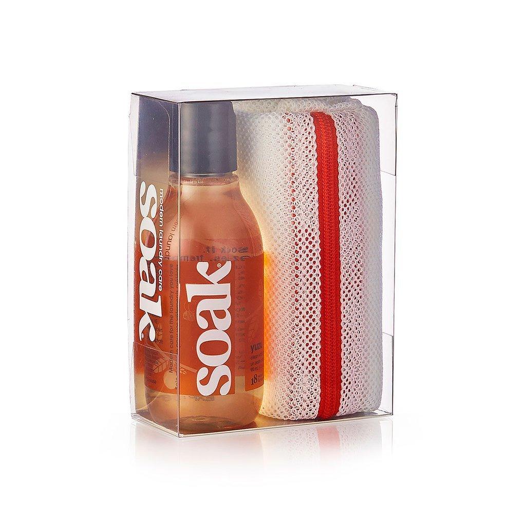 Soak - Eco wash bag gift set slim - Biscotte Yarns