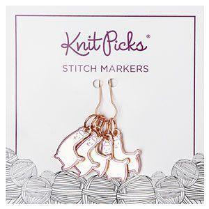 Set of 5 Markers - Knit Picks - Biscotte Yarns