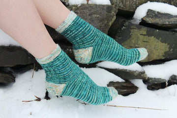 VANILLA TEXTURE - Free Socks Pattern - Biscotte Yarns