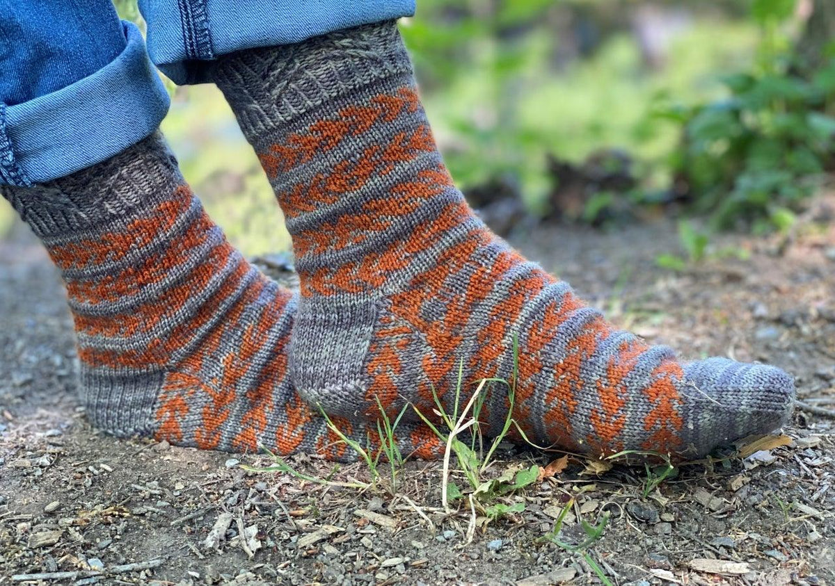 SEASCAPE | Free Socks Pattern - Biscotte Yarns