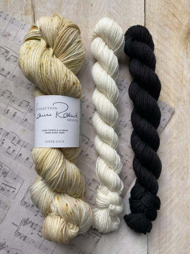 Étude 🎹🎻 | Knitting kit - Biscotte Yarns