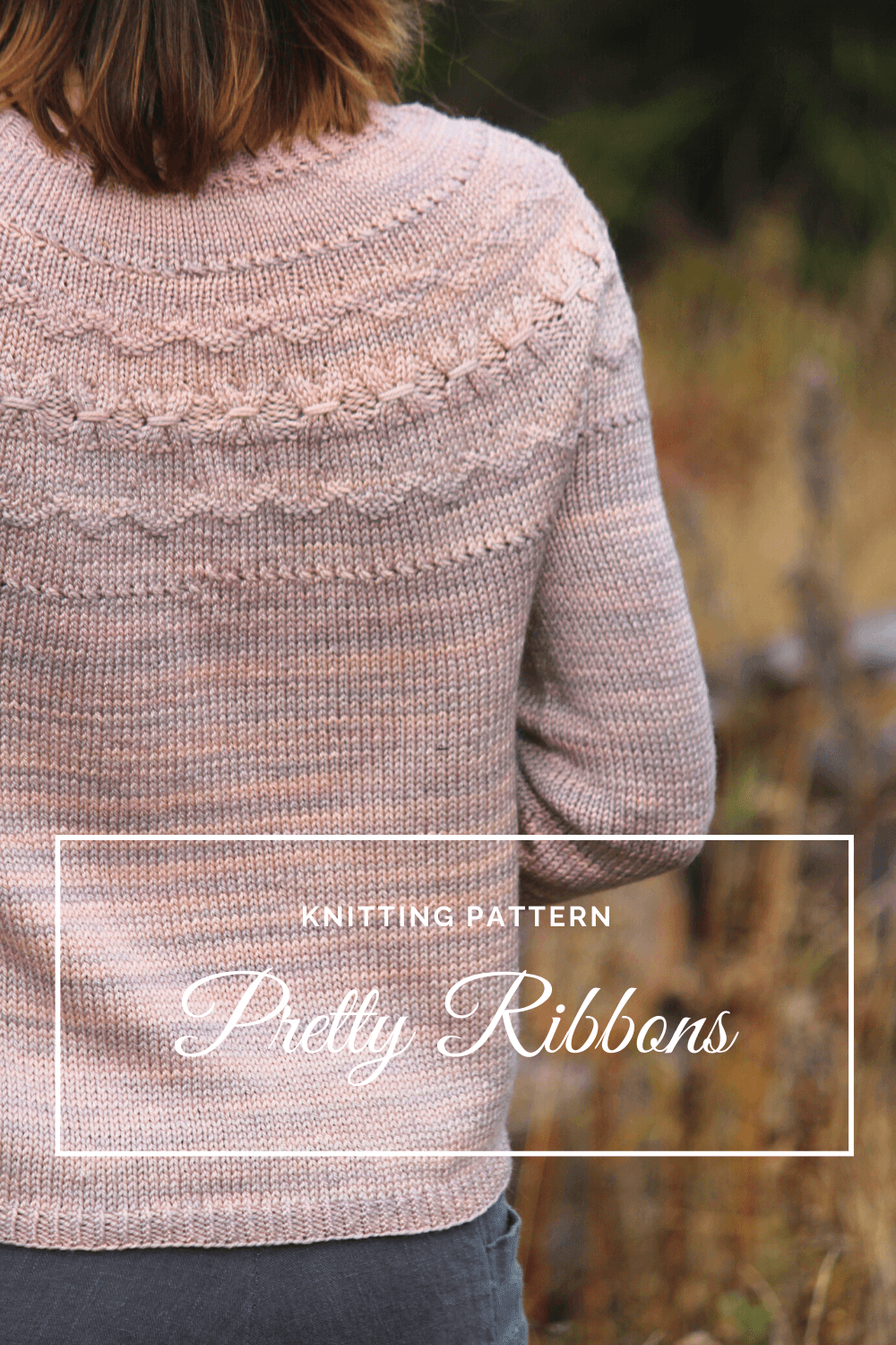 Pretty Ribbons Pullover | Knitting Pattern - Biscotte Yarns