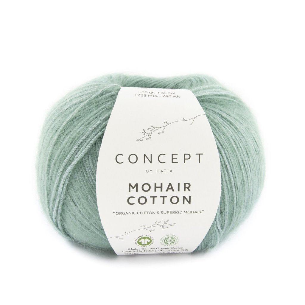 Katia Concept - Mohair Cotton - Biscotte Yarns