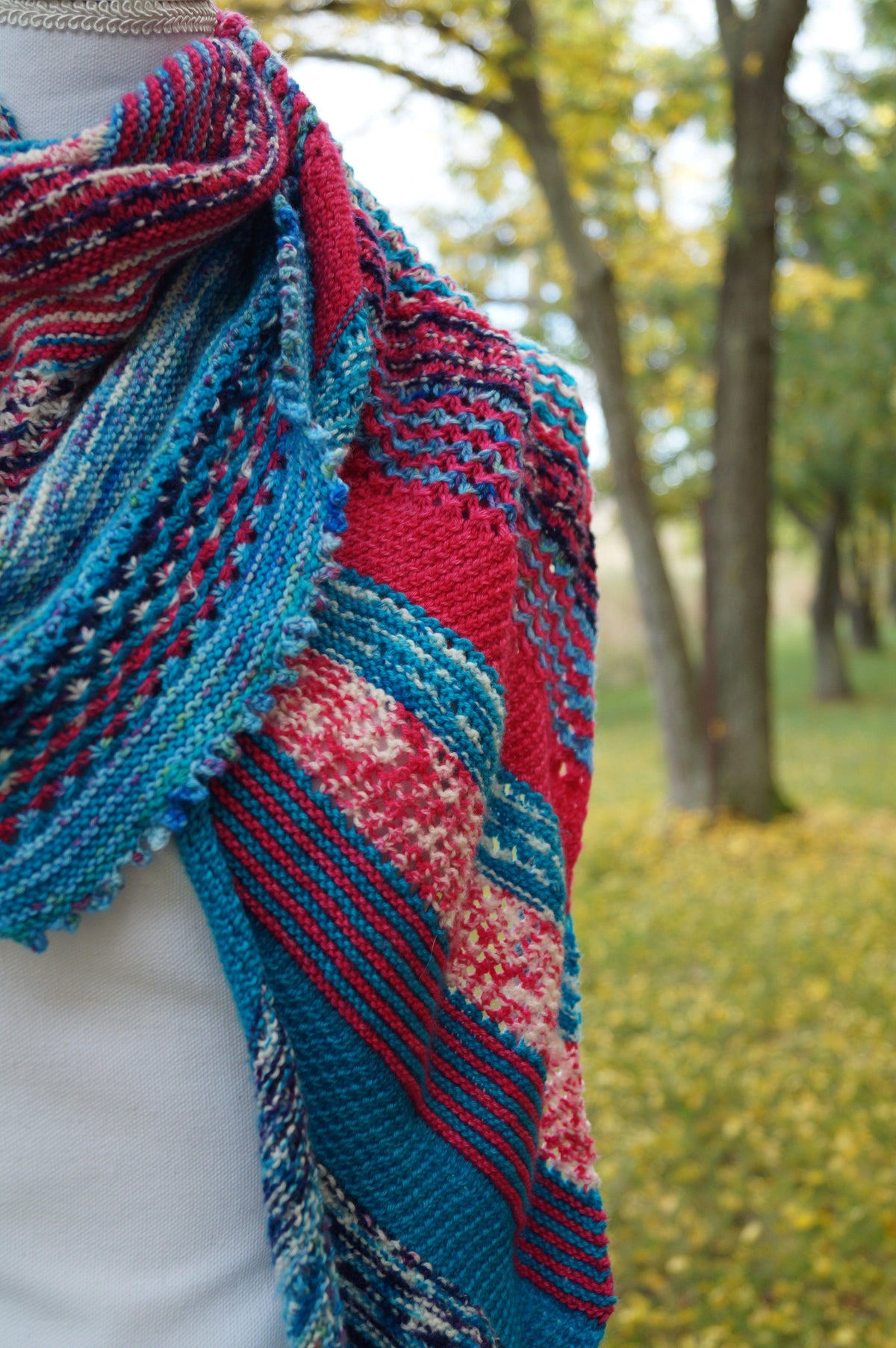 The Unpredictable Shawl | Knitting Pattern - Biscotte Yarns