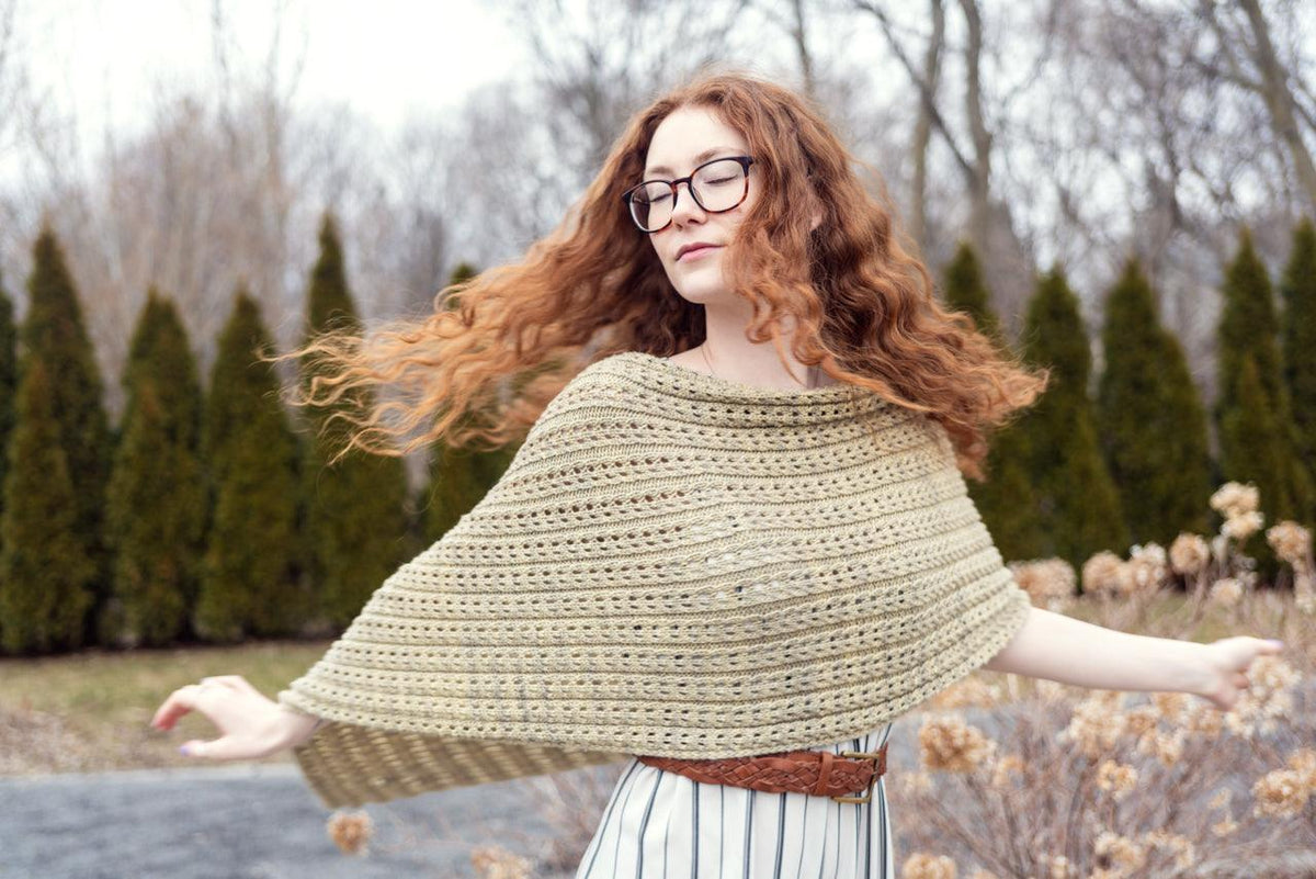 Zulia Poncho | Knitting Pattern - Biscotte Yarns