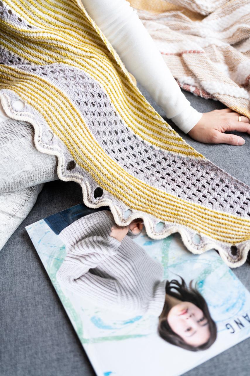 Belle de Jour | Shawl Pattern - Biscotte Yarns