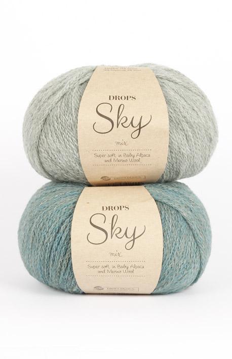 Drops sky - Biscotte Yarns