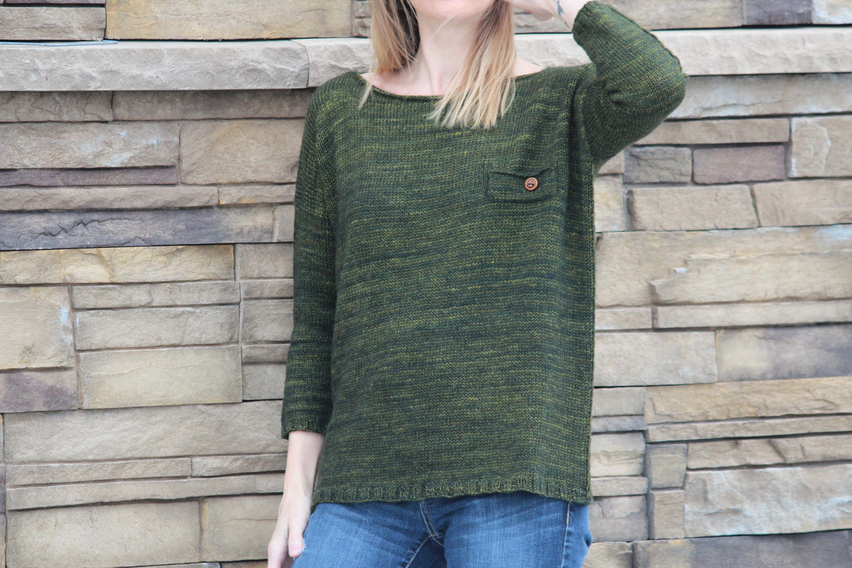 Favourite Pullover by Andrea Yetman | Knitting Pattern - Biscotte Yarns