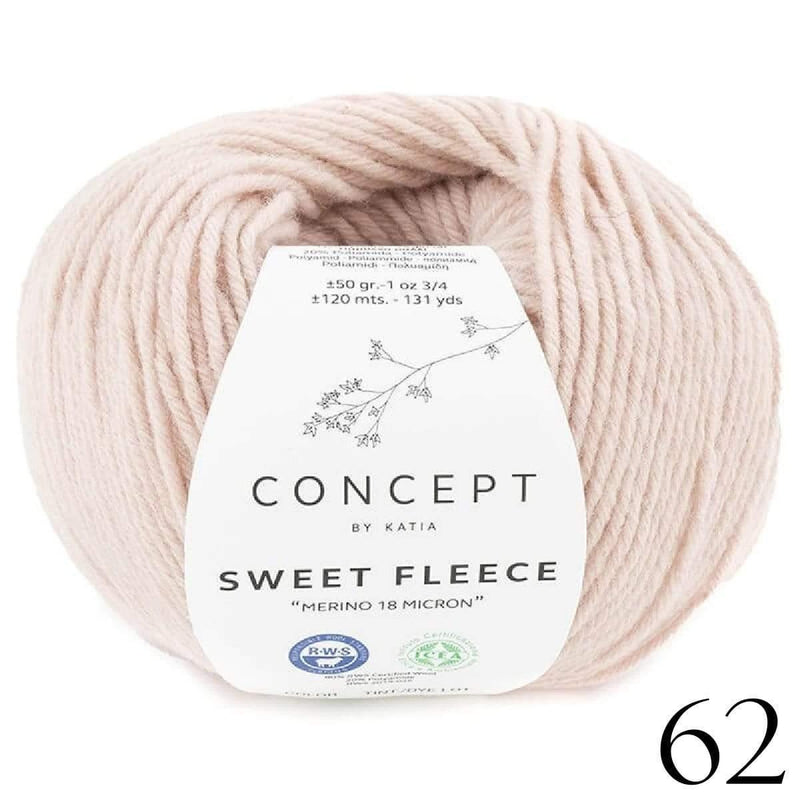 Katia Concept - Sweet Fleece 🐦 - Biscotte Yarns