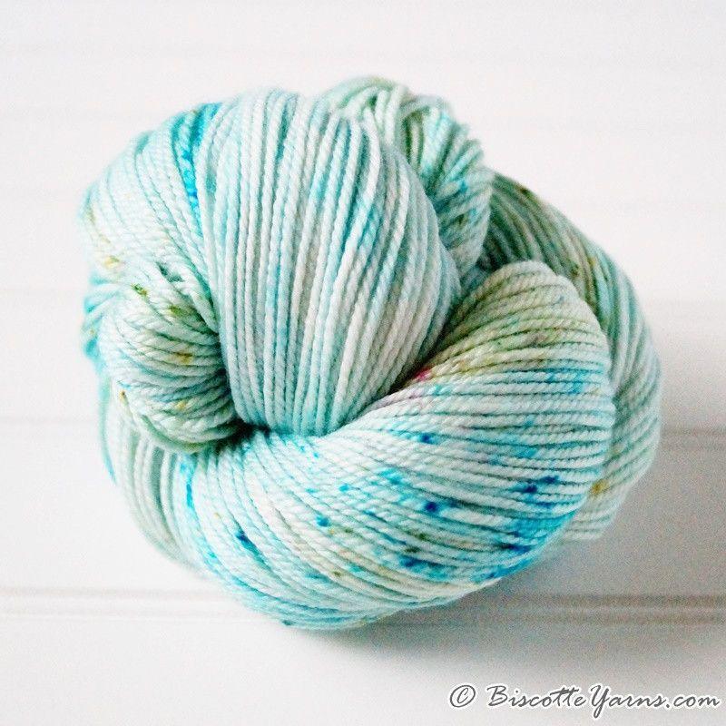 DK PURE | speckled dk weight yarn Caribbean - Biscotte yarns