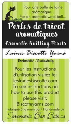 Aromatic Knitting Pearls - various fragrances - Biscotte Yarns