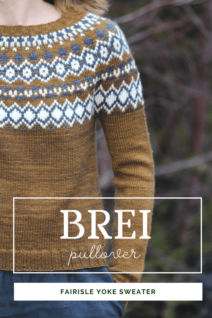 Brei Pullover | Knitting Pattern - Biscotte Yarns