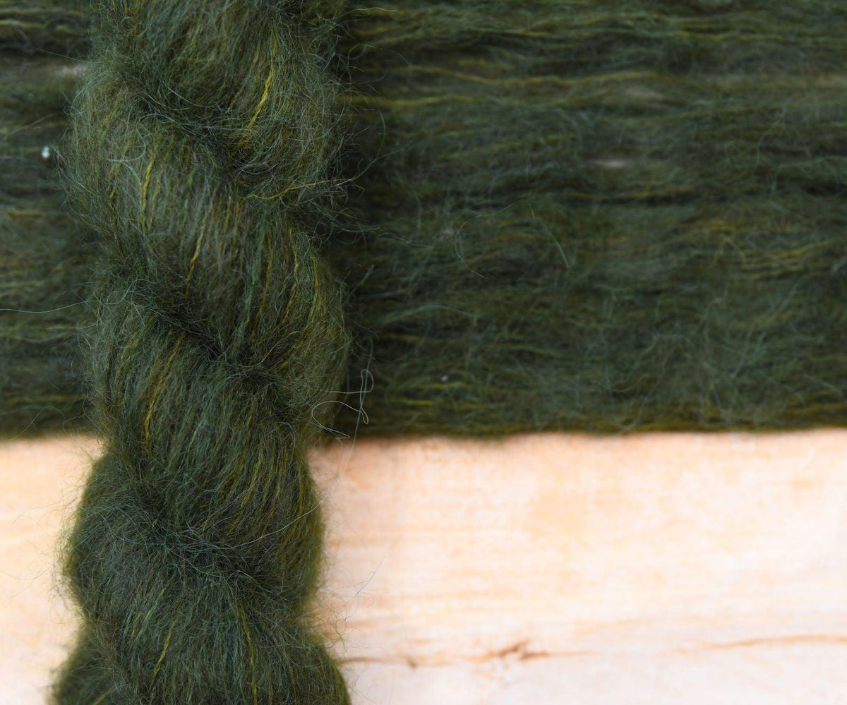 SURI ALPACA GREEN GROWS - Biscotte Yarns