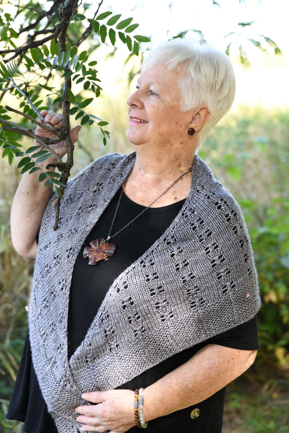 Atrato Shawl Pattern - Biscotte Yarns