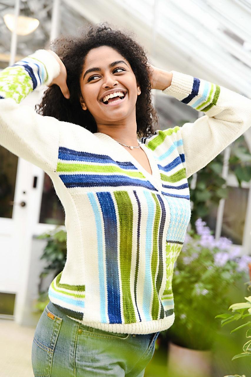 Pull Knitting Pattern : STELLA