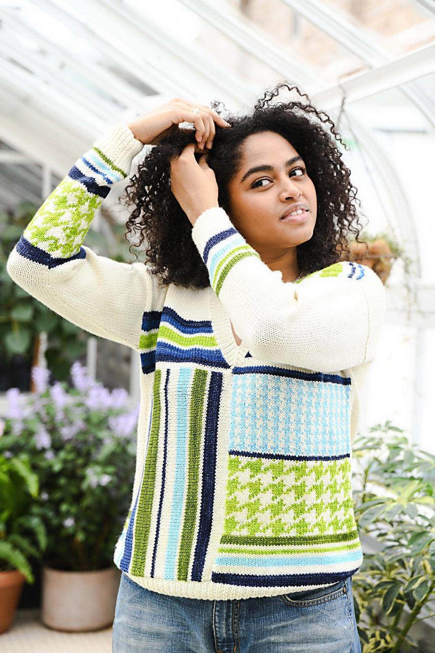 Pull knitting kit : STELLA
