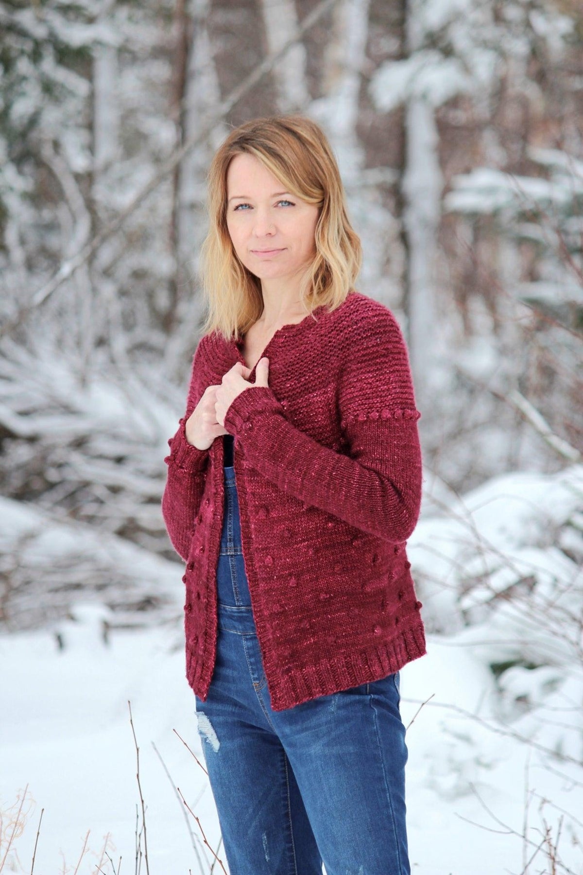 Sadie Cardigan - Free Pattern - Biscotte Yarns