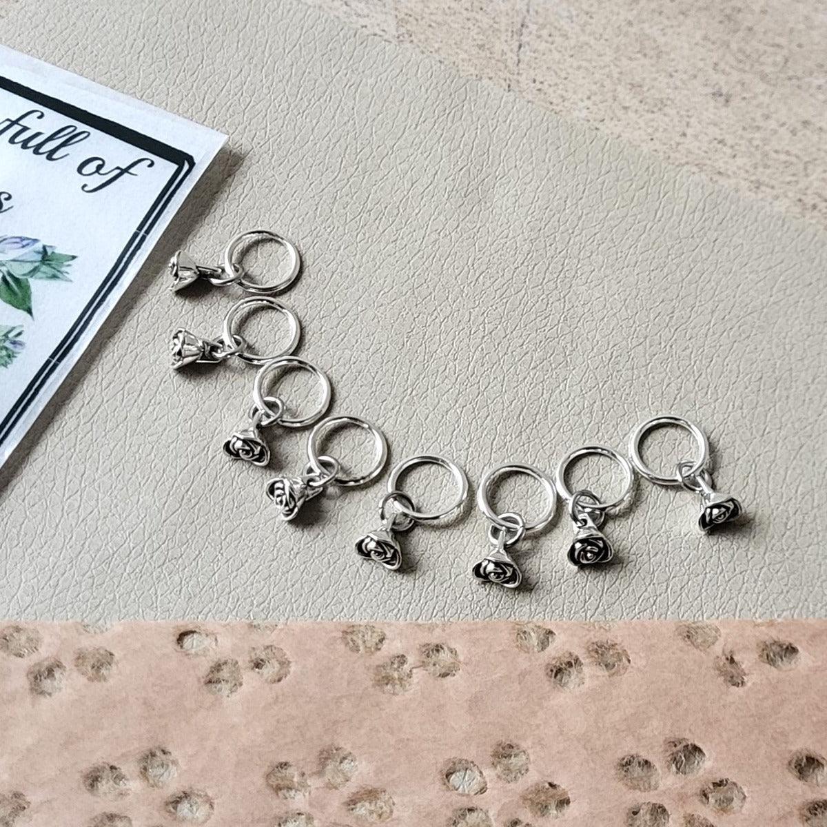 Stitch Markers - Firefly Notes - Biscotte Yarns