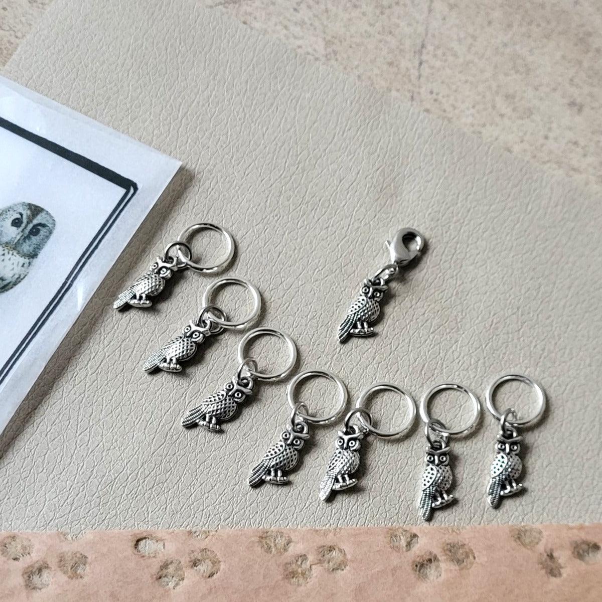 Stitch Markers - Firefly Notes - Biscotte Yarns