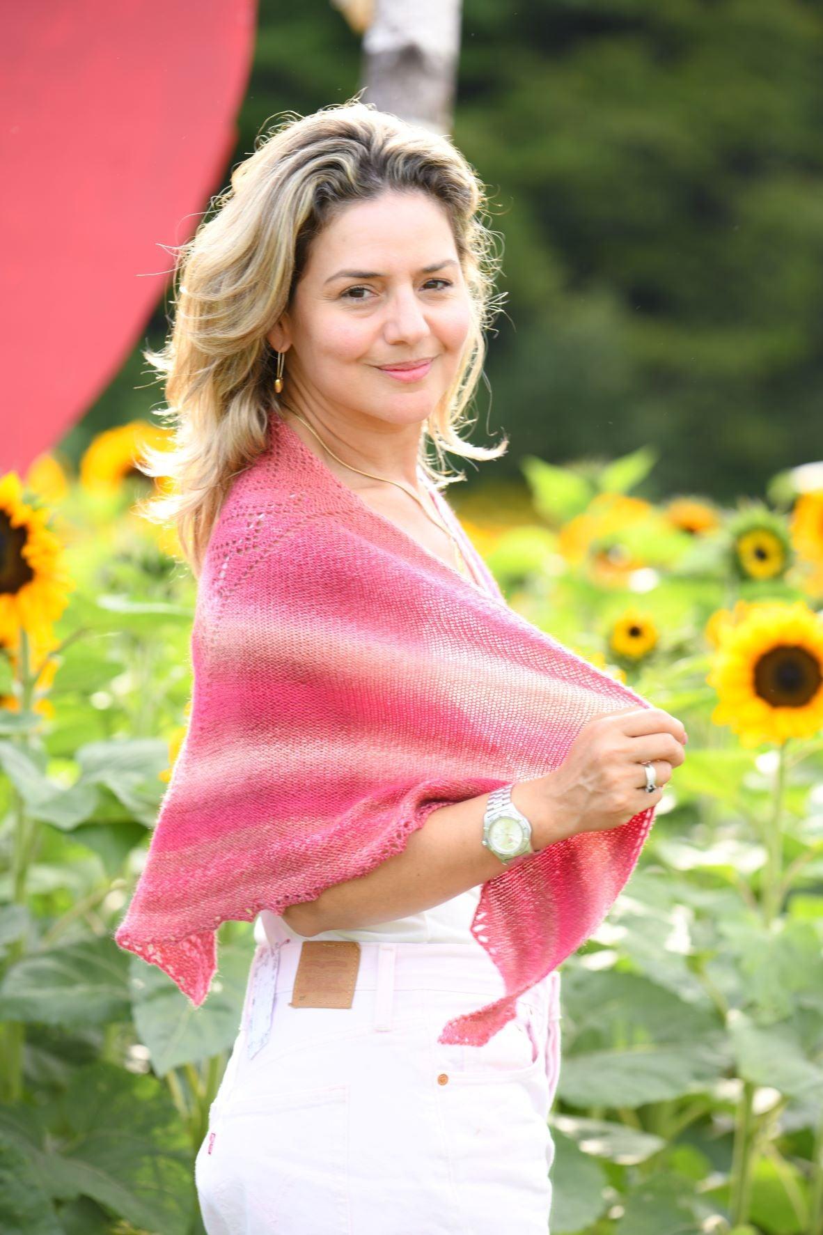 Biscotte Lace Shawl - Biscotte Yarns